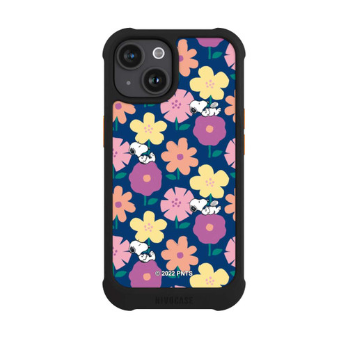 Apple iPhone 15 NIVOmax Snoopy Printemps Pattern