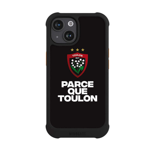 Apple iPhone 15 NIVOmax Parce Que Toulon Noir
