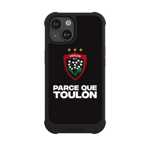 Apple iPhone 15 NIVOmax RC Toulonnais Noir