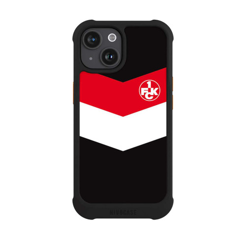 Apple iPhone 15 NIVOmax 1.FCK Blockstreifen Design