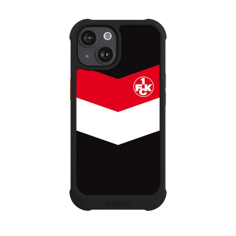 iPhone 15 NIVOmax 1.FCK Blockstreifen Design