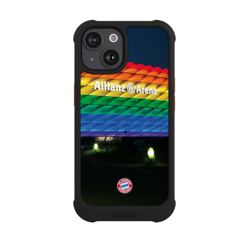 Apple iPhone 15 NIVOmax Allianz Arena Regenbogen