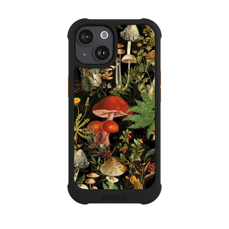 iPhone 15 NIVOmax Verschiedene Pilze Im Wald