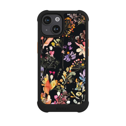 Apple iPhone 15 NIVOmax Herbes sauvages noires