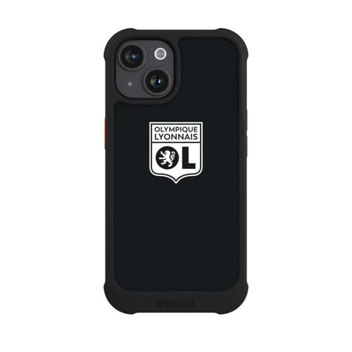Apple iPhone 15 NIVOmax Logo OL noir et blanc