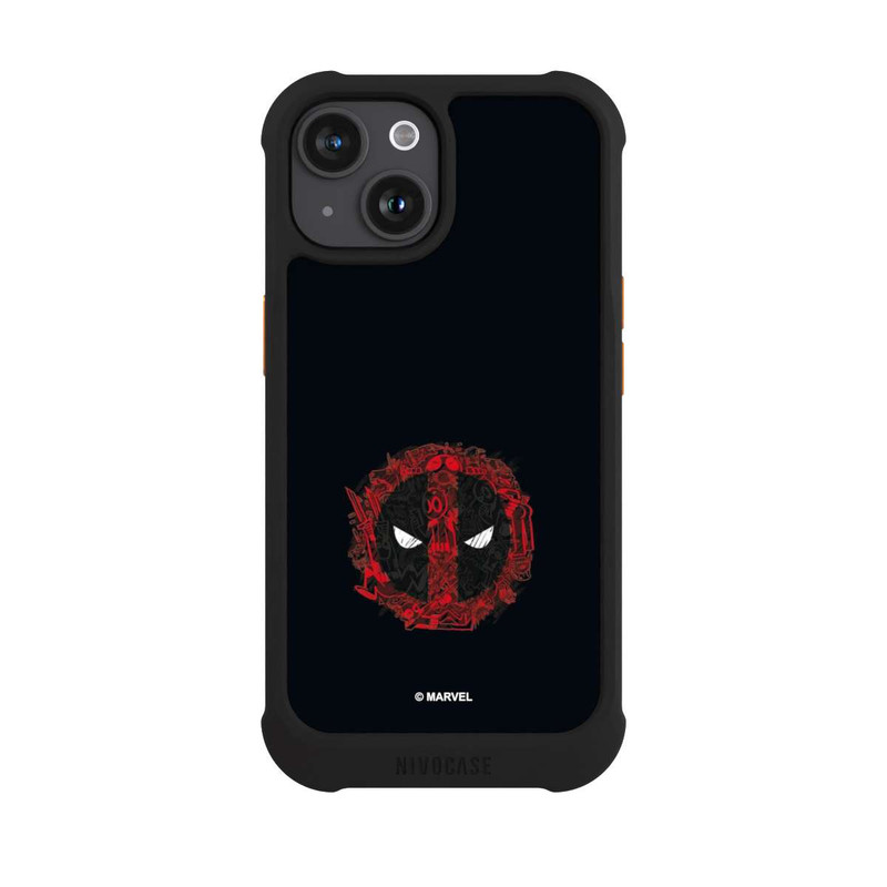 iPhone 15 NIVOmax Deadpool Logo