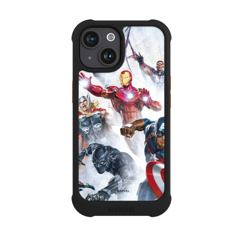 Apple iPhone 15 NIVOmax Les Avengers vous sautent dessus