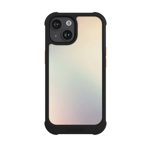 Apple iPhone 15 NIVOmax Lila Pastell Glitch