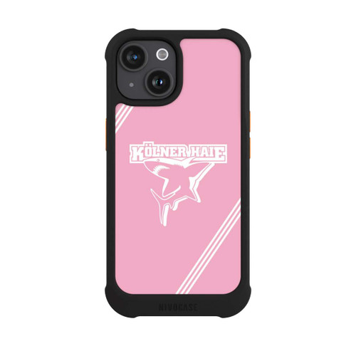 Apple iPhone 15 NIVOmax Kölner Haie Rosa