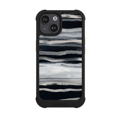 Apple iPhone 15 NIVOmax Abstrakte Pinselstriche 68