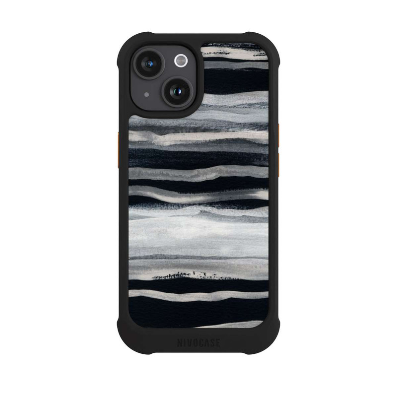 iPhone 15 NIVOmax Abstrakte Pinselstriche 68