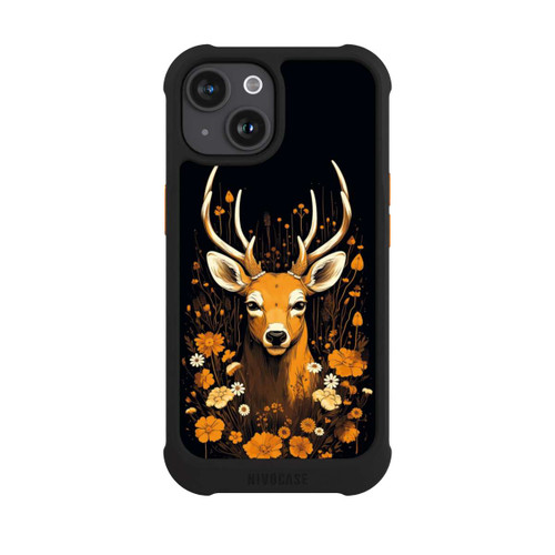 Apple iPhone 15 NIVOmax Deer Flowers Big