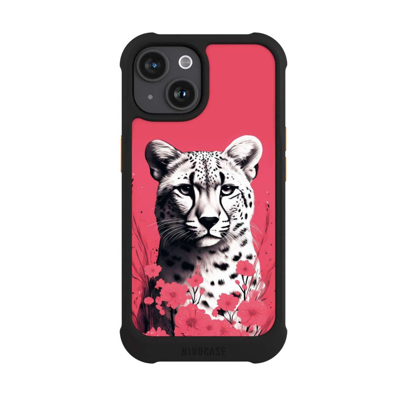 iPhone 15 NIVOmax White Cheetah
