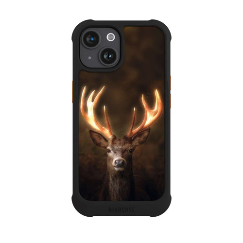 Apple iPhone 15 NIVOmax Stag Golden Antlers 