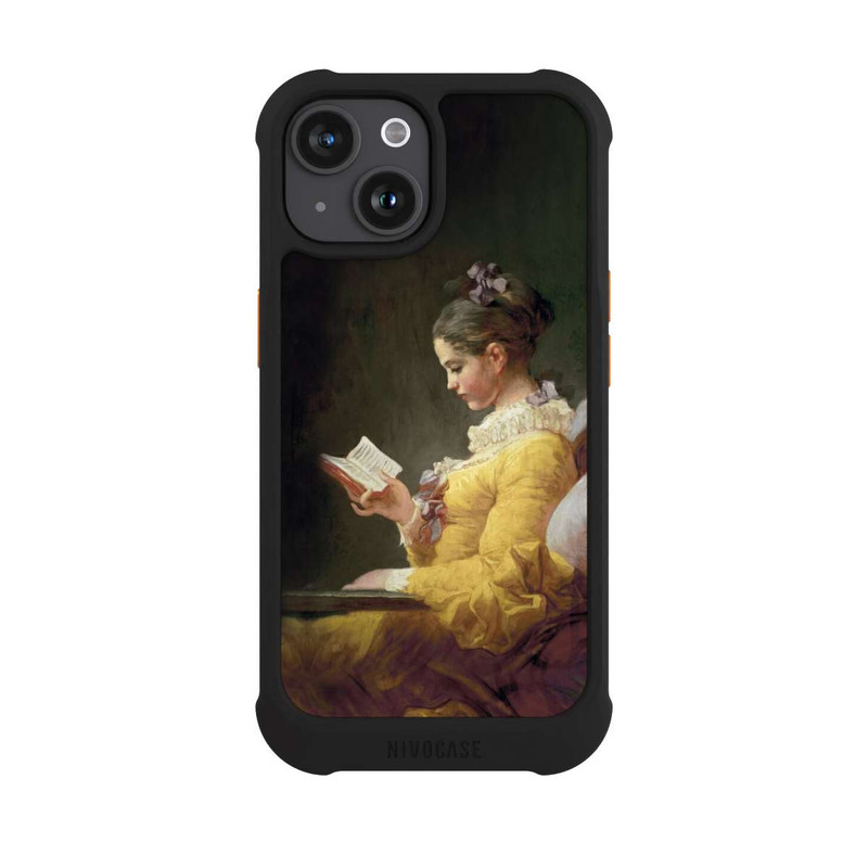 iPhone 15 NIVOmax Lesendes Mädchen von Jean-Honore Fragonard