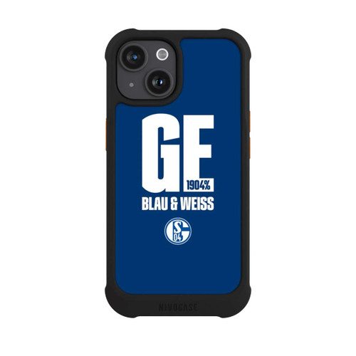 Apple iPhone 15 NIVOmax S04 GE Blau &amp; Weiss