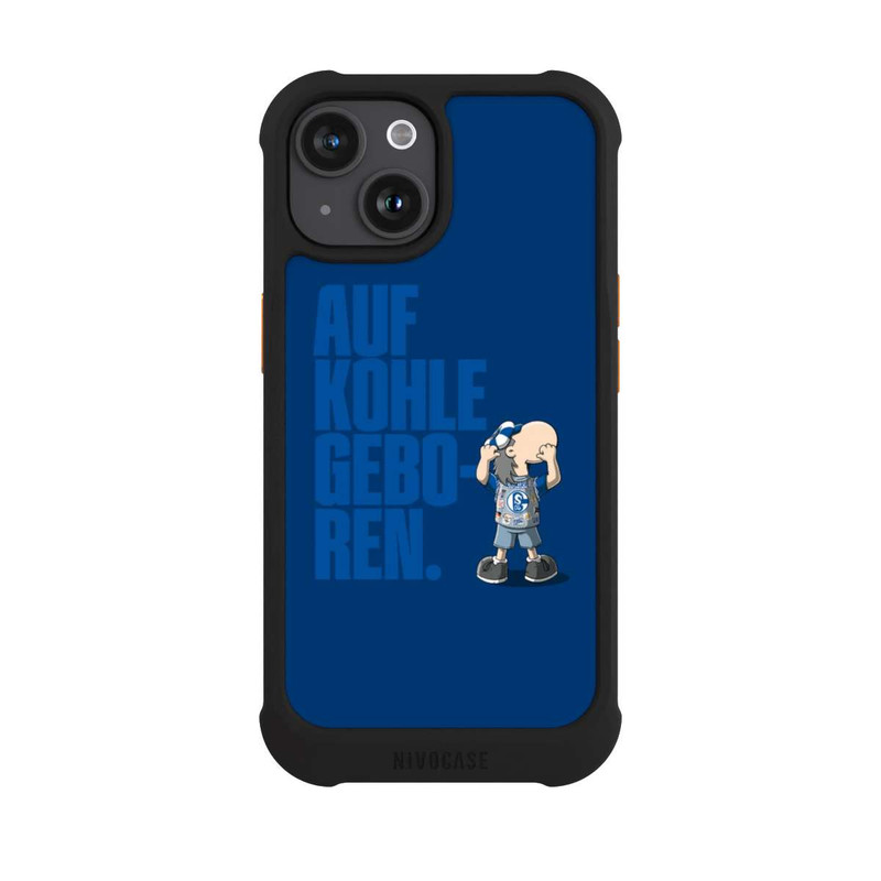 iPhone 15 NIVOmax S04 Auf Kohle geboren - Erwin