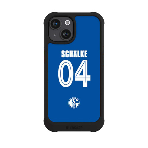 Apple iPhone 15 NIVOmax Schalke 04 Hellblau