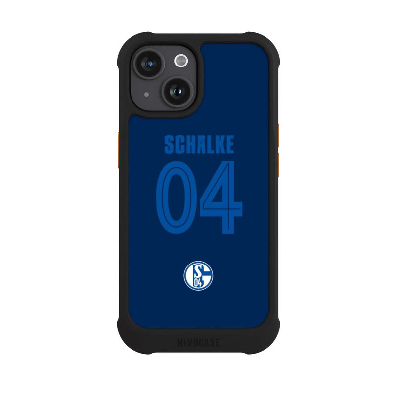 iPhone 15 NIVOmax Schalke 04 Dunkelblau