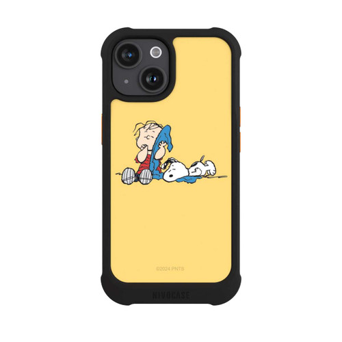 Apple iPhone 15 NIVOmax Snoopy und Linus