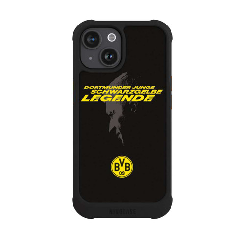 Apple iPhone 15 NIVOmax Danke Marco Schwarzgelbe Legende