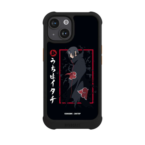 Apple iPhone 15 NIVOmax Itachi Krähen Schwarz