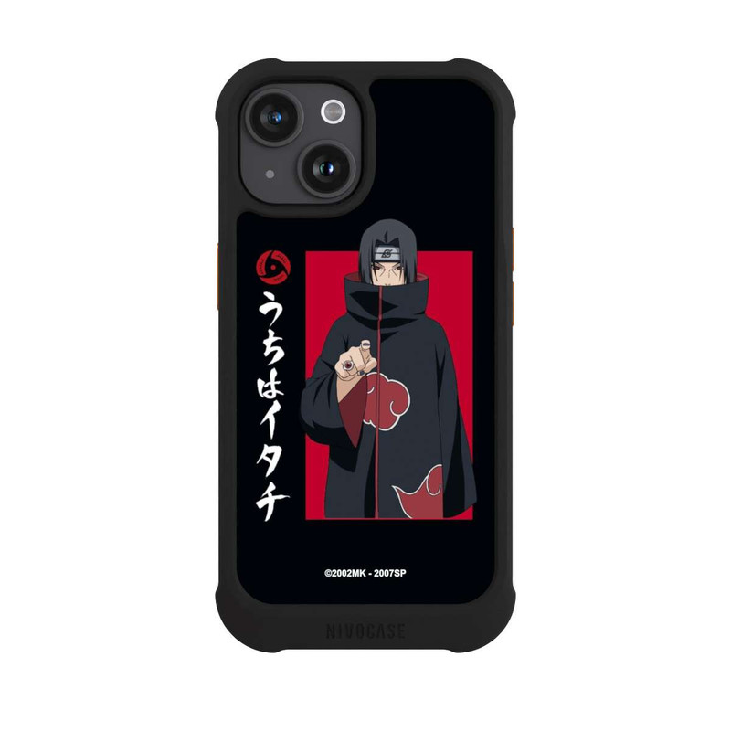 iPhone 15 NIVOmax Itachi Geste Schwarz