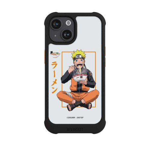 Apple iPhone 15 NIVOmax Naruto Ramen grau