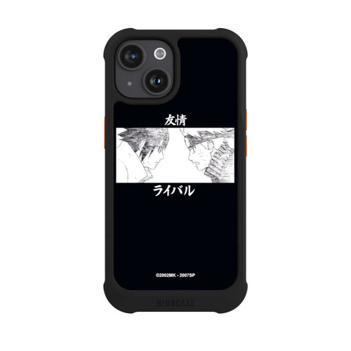 Apple iPhone 15 NIVOmax Sasuke Naruto Manga Art