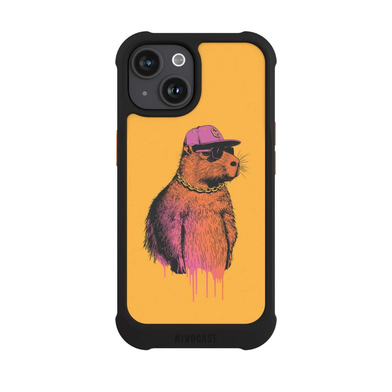 iPhone 15 NIVOmax Capybara Cap Square