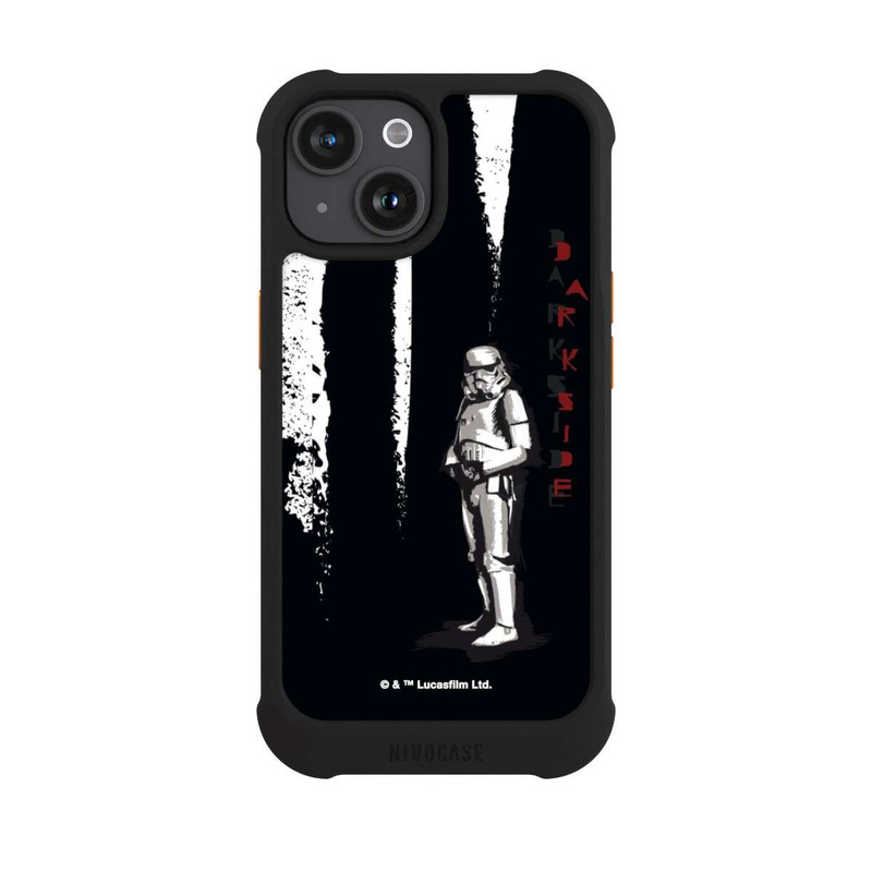 iPhone 15 NIVOmax Stormtrooper Dunkle Seite