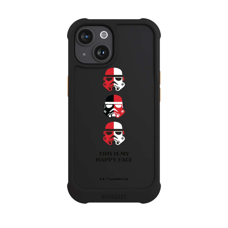 iPhone 15 NIVOmax Storm Trooper Happy Face
