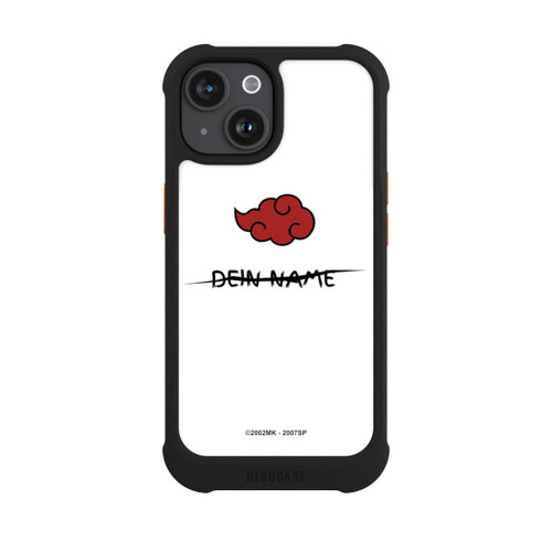 Apple iPhone 15 NIVOmax Akatsuki personalisierbar Weiß