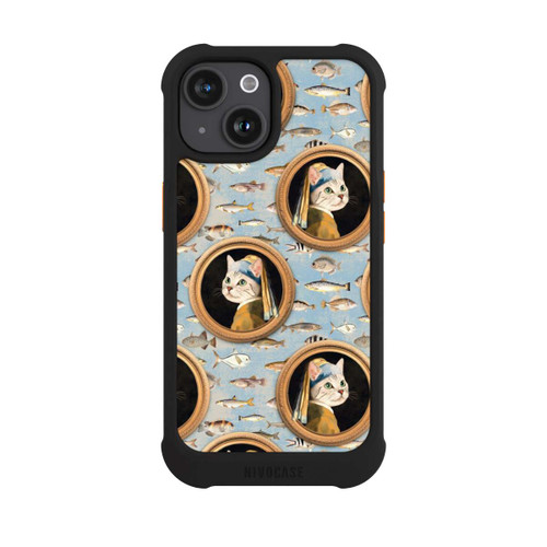 Apple iPhone 15 NIVOmax Cat Pattern