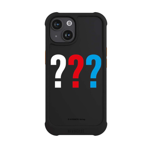 Apple iPhone 15 NIVOmax Die Drei Fragezeichen Logo Transparent