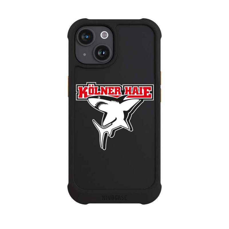 iPhone 15 NIVOmax Kölner Haie Logo Transparent
