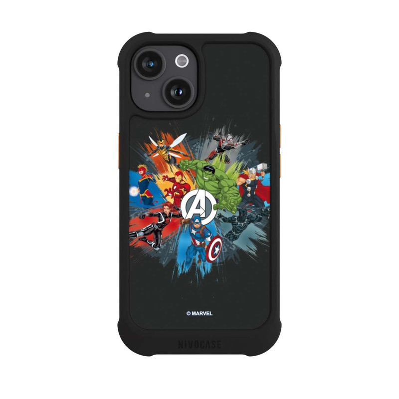 iPhone 15 NIVOmax Marvel's Avengers Black