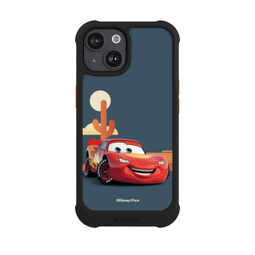 Apple iPhone 15 NIVOmax Disney Cars Lightning McQueen Open Road