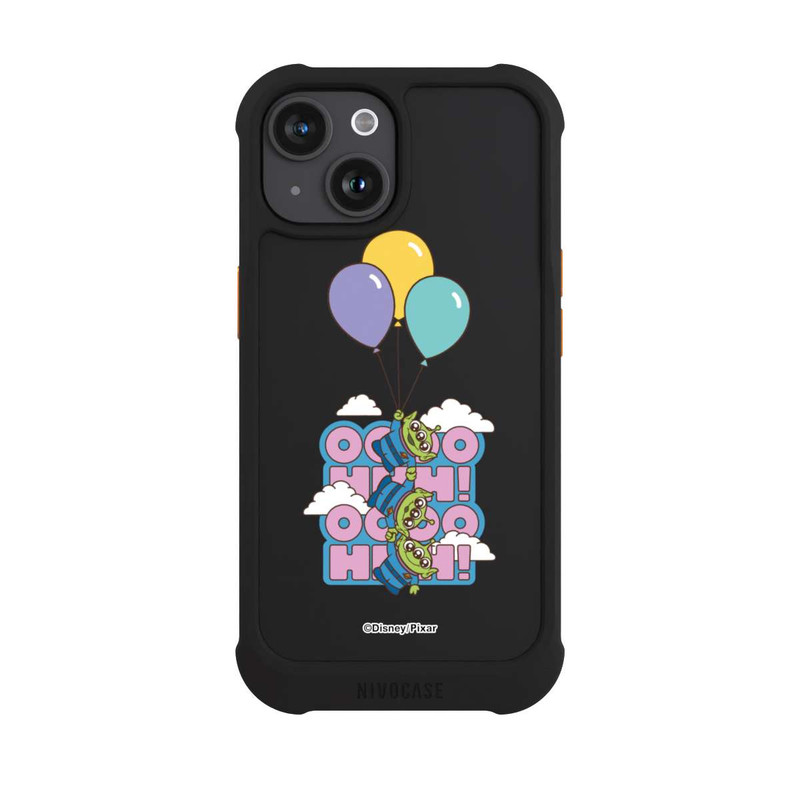 iPhone 15 NIVOmax Toy Story Aliens Balloons OOOOHHH Transparent