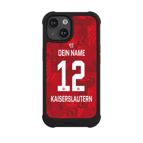 Apple iPhone 15 NIVOmax 1. FCK Trikot Personalisierbar