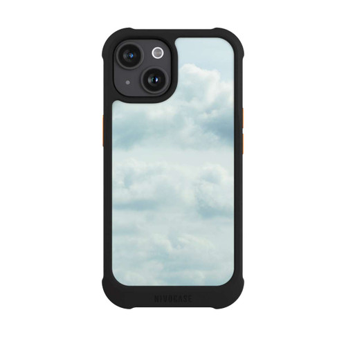 Apple iPhone 15 NIVOmax Pastel Blue Clouds