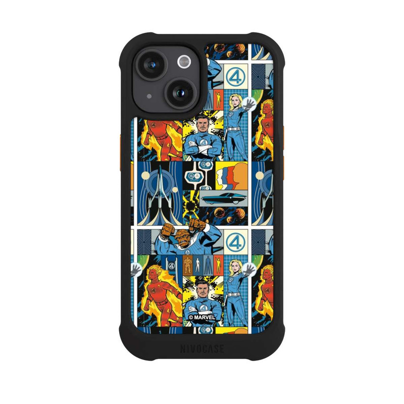 iPhone 15 NIVOmax The Fantastic Four Pattern