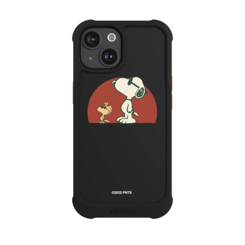 Apple iPhone 15 NIVOmax Snoopy Woodstock Far Out transparent