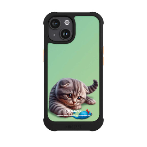 Apple iPhone 15 NIVOmax Playing Cat with Mouse