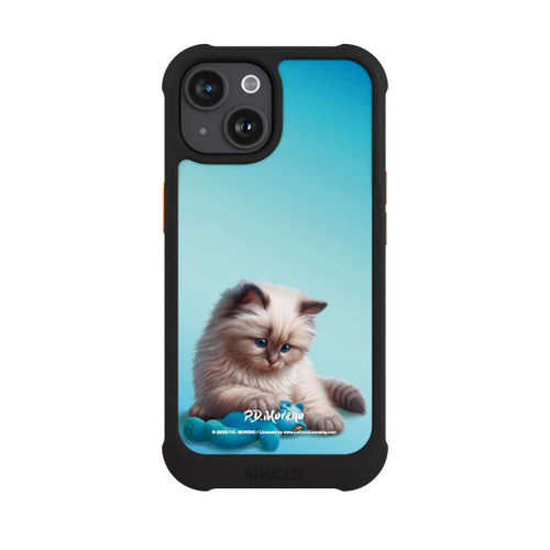 Apple iPhone 15 NIVOmax Cuddling Cat