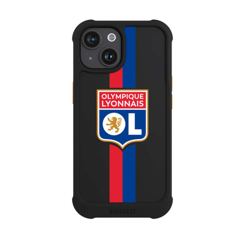 Apple iPhone 15 NIVOmax Olympique Lyonnais Logo Transparent
