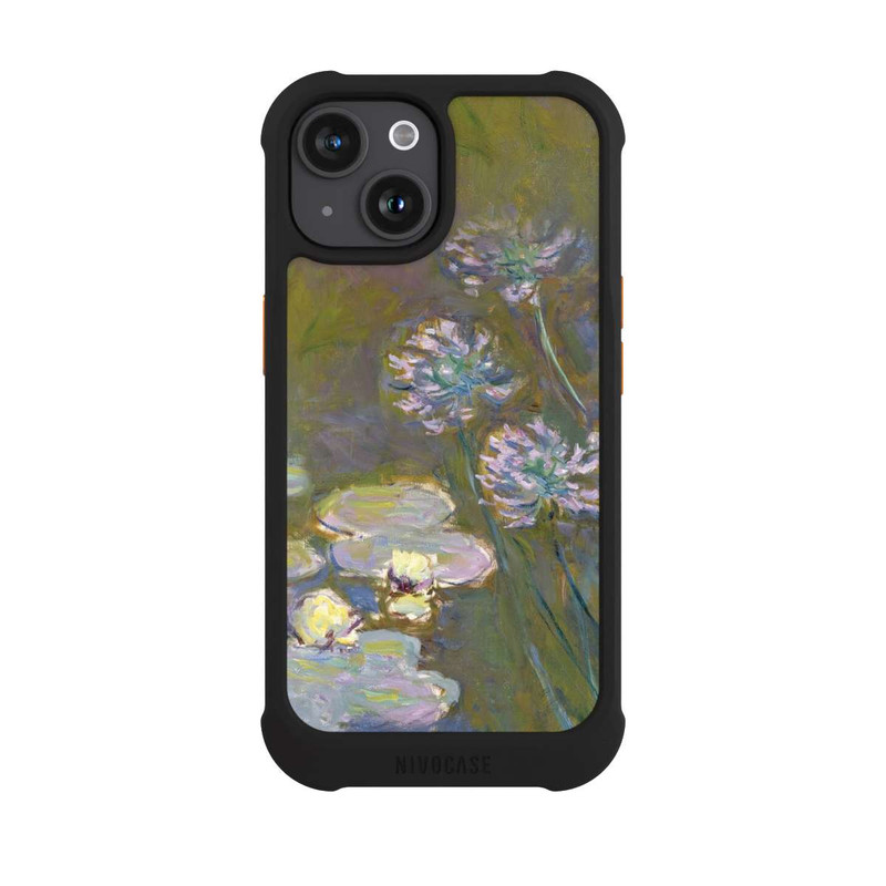 iPhone 15 NIVOmax Waterlilies and Agapanthus