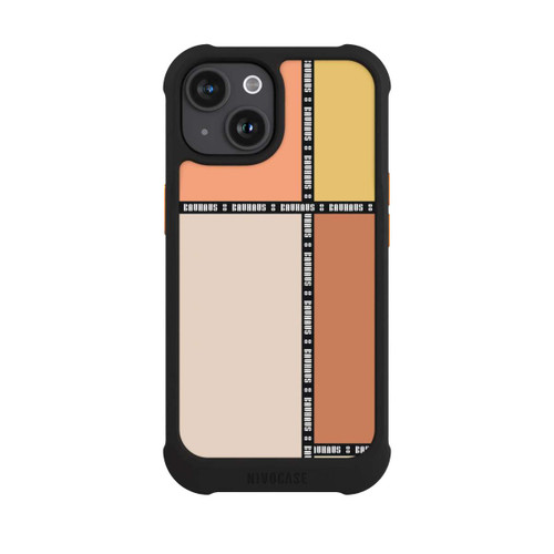 Apple iPhone 15 NIVOmax Bauhaus Squares-Pastel