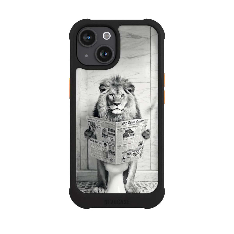 iPhone 15 NIVOmax Lion Toilet