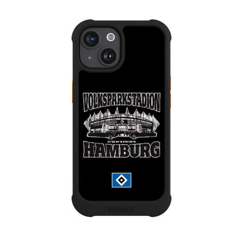 Apple iPhone 15 NIVOmax HSV Volksparkstadion Schwarz
